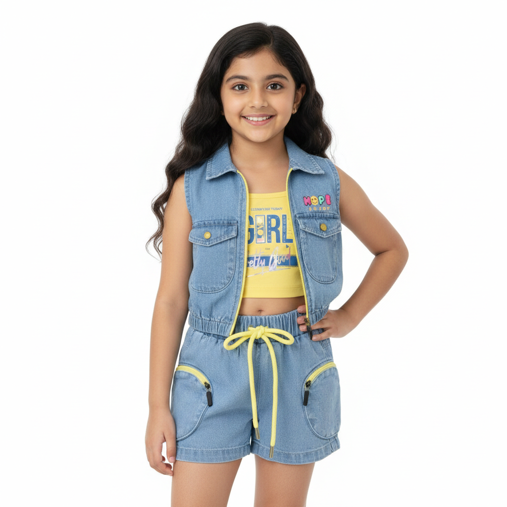 girls skirt set