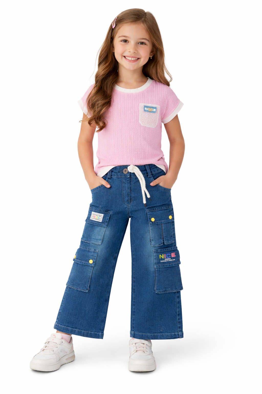 girls summer wear full pack of tshirt with pant